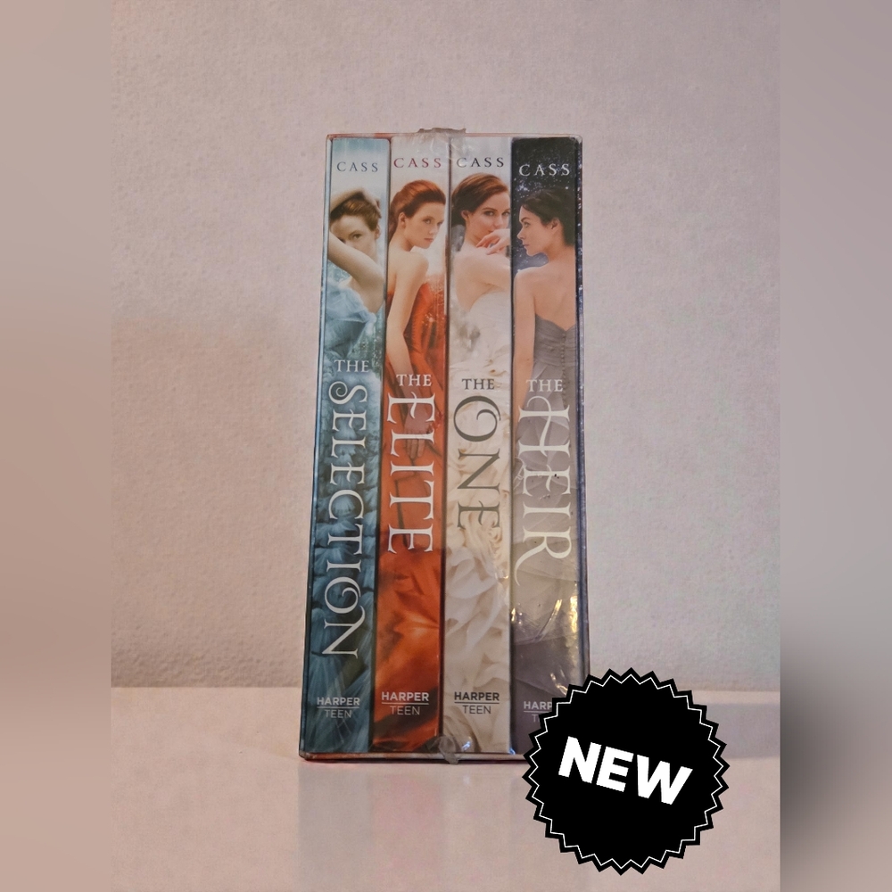 New sealed Cass THE SELECTION books 1-4 YA romance set books